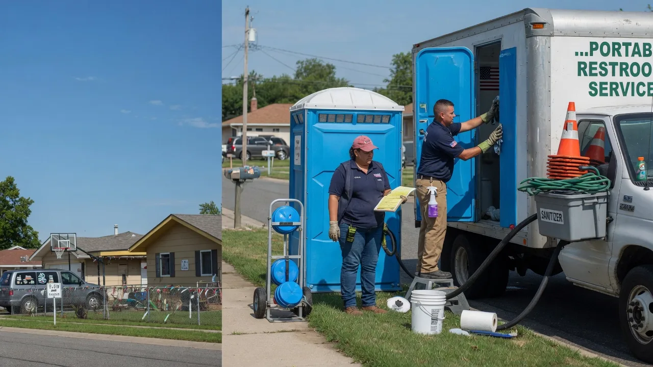 Portable Toilet Rental in Manchester, IA near me